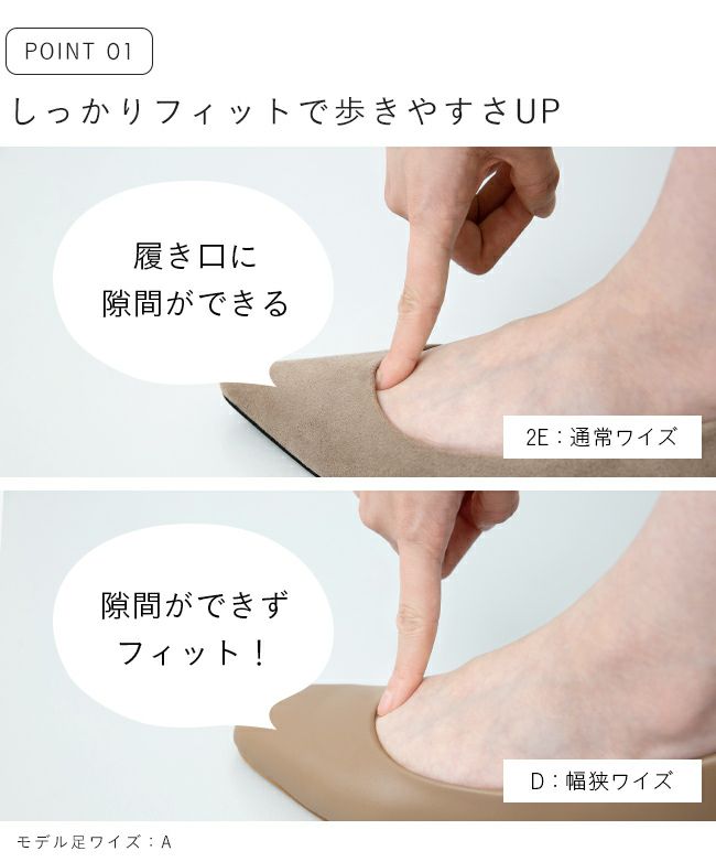 パンプス コレクション 隙間