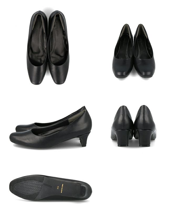 幅狭D　ビジネスパンプス