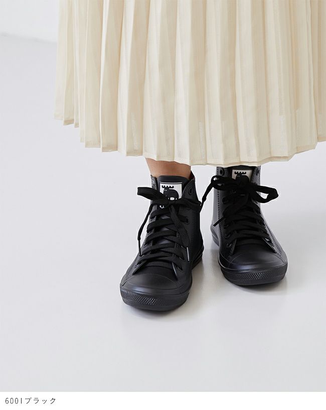 moz (モズ) ハイカット レイン スニーカー