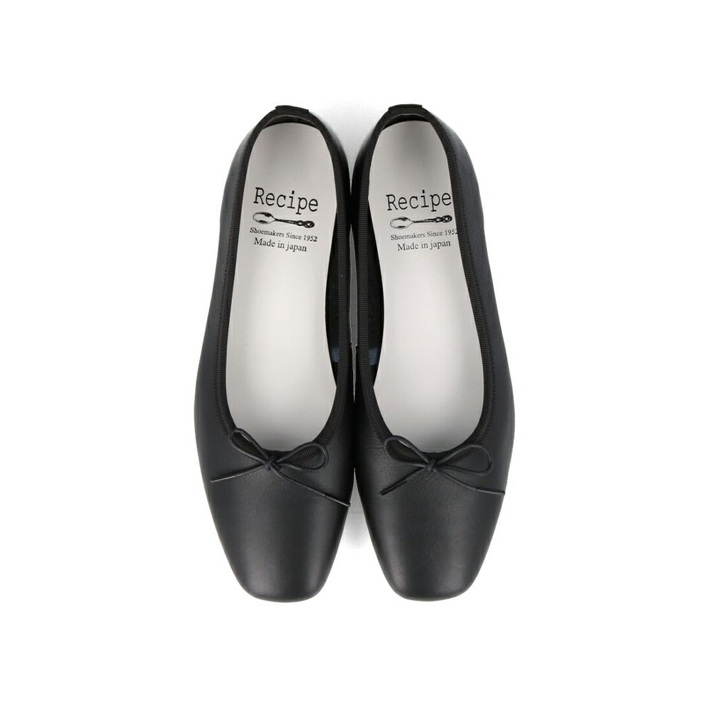 Recipe (レシピ) スクエアトゥバレエシューズ 送料無料
