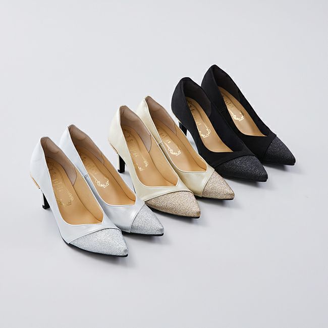 メタルルージュパンプス