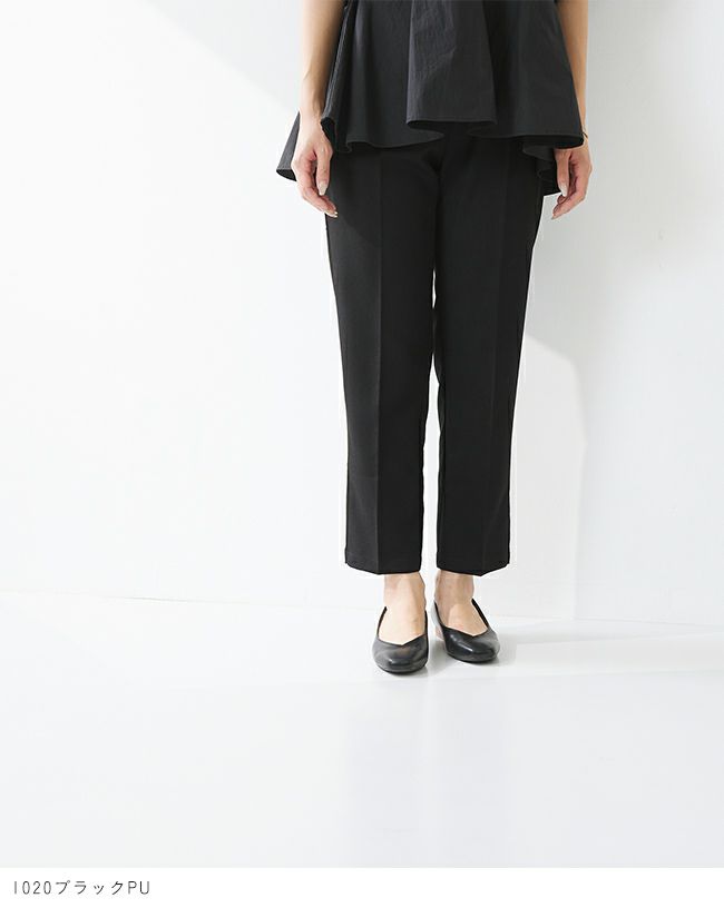 menue (メヌエ) Vカット スクエアトゥ ローヒール パンプス