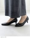 menue (メヌエ) オールウェザー アーモンドトゥ パンプス