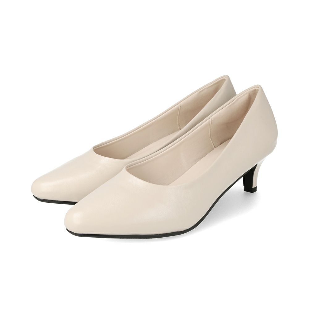 menue (メヌエ) オールウェザー アーモンドトゥ パンプス