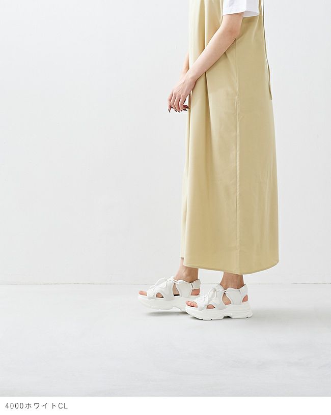 menue (メヌエ) 厚底 スポーツサンダル