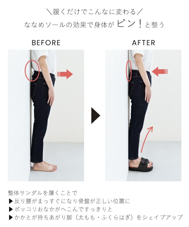 menue (メヌエ) ギャザーデザイン ミュール 整うサンダル