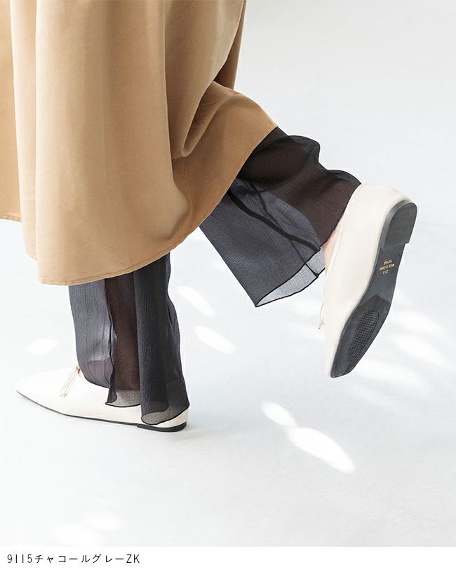 クレープシフォンレギンス