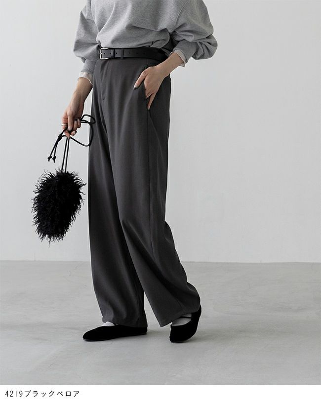 menue (メヌエ) ラウンドトゥ ゴムストラップ バレエシューズ