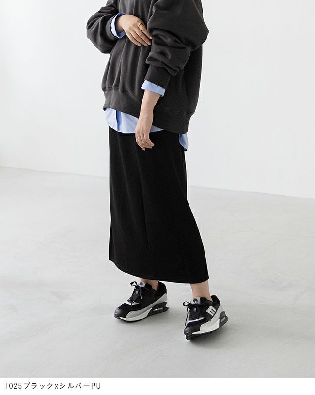 moz (モズ) エアーソール付き 機能性厚底スニーカー