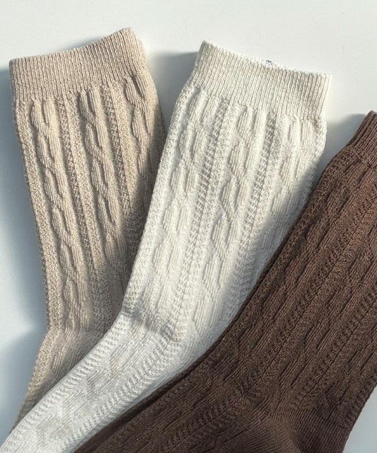 ジャガード 編み柄ショートソックス メール便対象商品 | welleg
