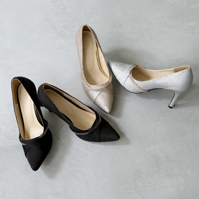 Nine West ラインストーン ポイントトゥ ヒール パンプス 10㎝ 楽天市場】19日20時〜クーポン◇パンプス 美脚 ハイヒール