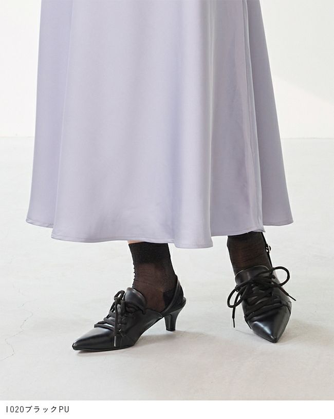 menue (メヌエ) ポインテッドトゥ スニーカーミュール パンプス 送料