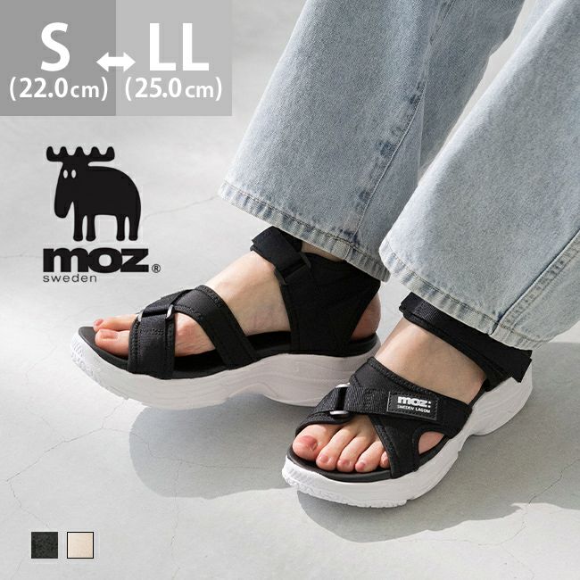 moz (モズ) 厚底 スポーツサンダル