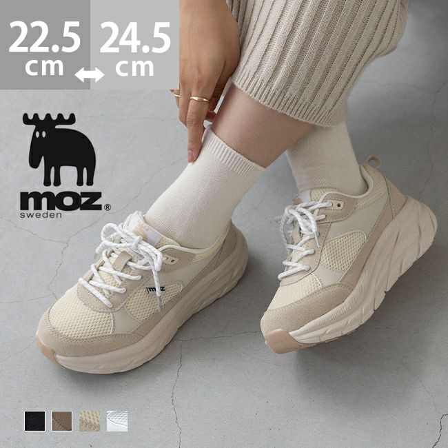 moz (モズ) 軽量 厚底スニーカー