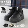 moz (モズ) 軽量 厚底スニーカー 